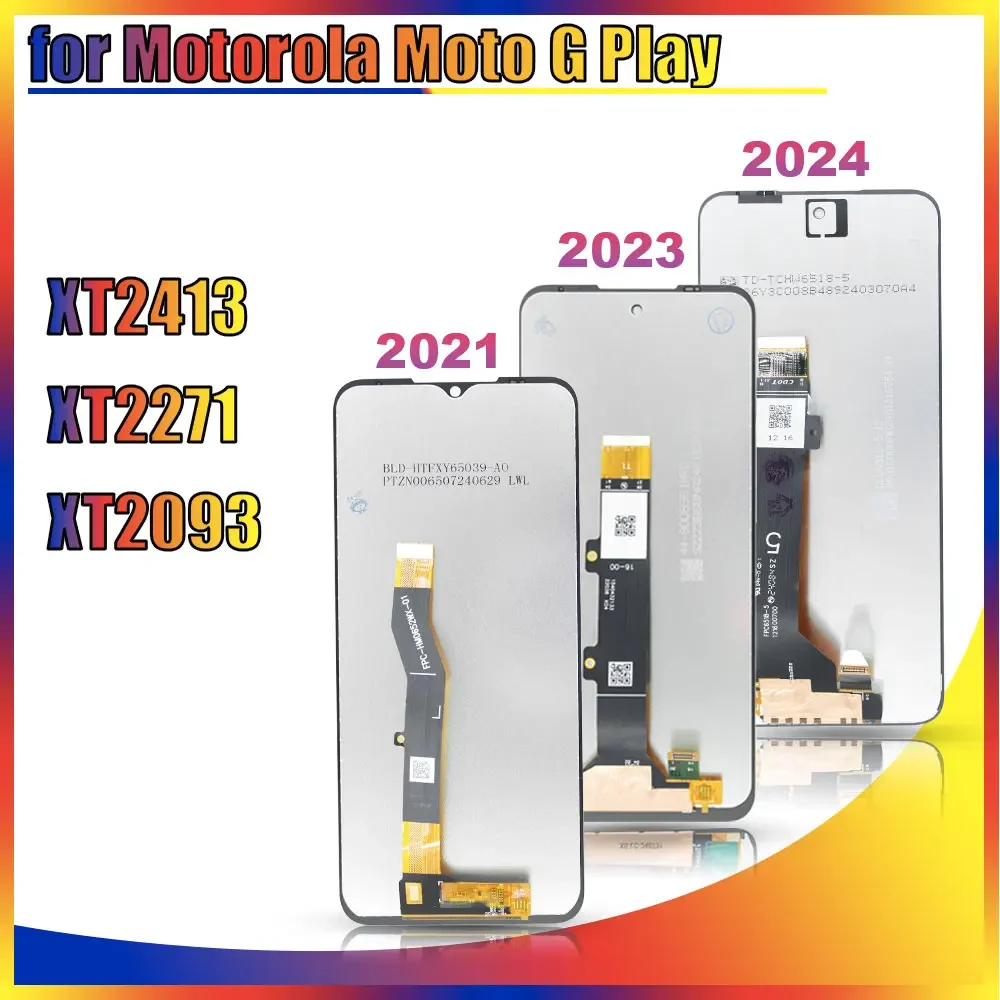 Tested LCD for Motorola Moto G Play 2023 XT2271 LCD Display Touch Screen Digitizer Replacement for Moto G Play 2021 2024 LCD
Tested LCD for Motorola Moto G Play 2023 XT2271 LCD Display Touch Screen Digitizer Replacement for Moto G Play 2021 2024 LCD