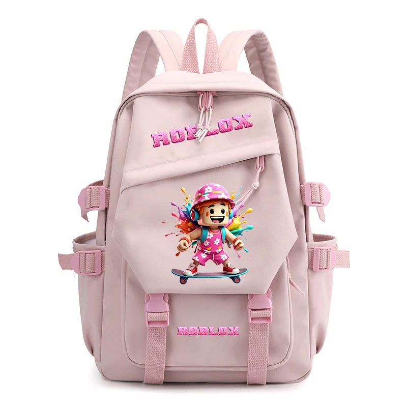Рюкзак Roblox для девочек, детские школьные сумки с принтом персонажей, маленький размер, милый легкий студенческий рюкзак
Рюкзак Roblox для девочек, детские школьные сумки с принтом персонажей, маленький размер, милый легкий студенческий рюкзак