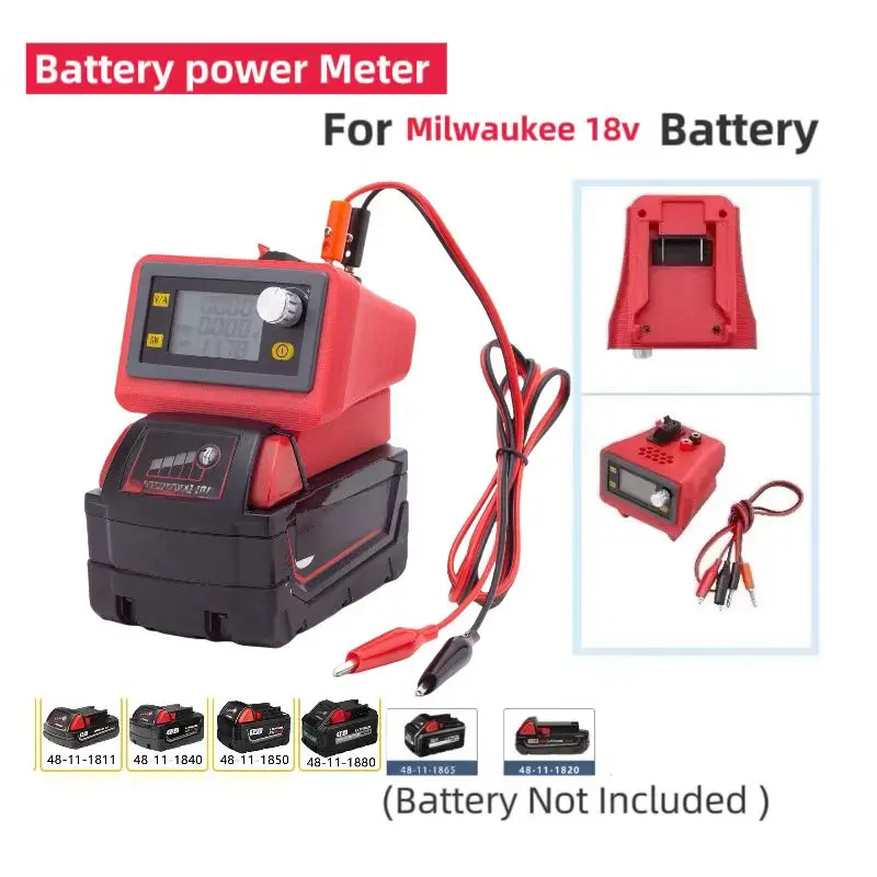 Converter for Milwaukee M18 Battery Djustable Lab DC Power Supply Variable Bench Switching Adjustable Power Supply (Tools Only)
Converter for Milwaukee M18 Battery Djustable Lab DC Power Supply Variable Bench Switching Adjustable Power Supply (Tools Only)