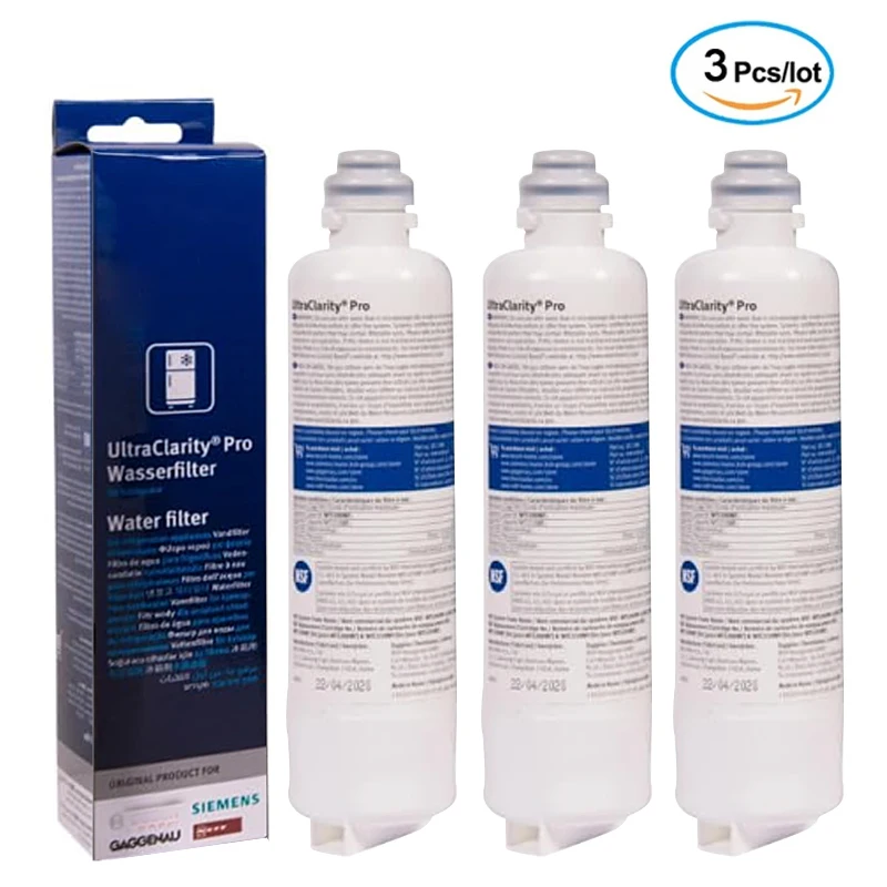 Замена фильтра для воды Bosch Ultra Clarity Pro BORPLFTR50, совместима с 11025825 , 12028325 , (3 шт)
Замена фильтра для воды Bosch Ultra Clarity Pro BORPLFTR50, совместима с 11025825 , 12028325 , (3 шт)