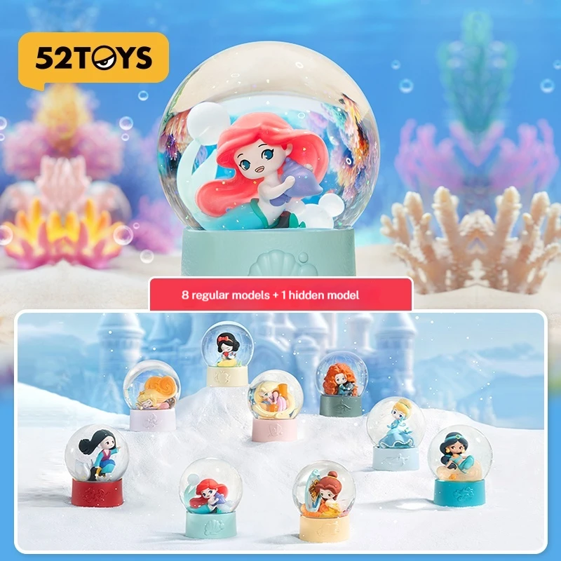 52TOYS Crystal Ball Mystery Box Princess Series Kawaii Doll Cartoon Beautiful Ornaments Birthday Gifts Around The Model Children
52TOYS Crystal Ball Mystery Box Princess Series Kawaii Doll Cartoon Beautiful Ornaments Birthday Gifts Around The Model Children