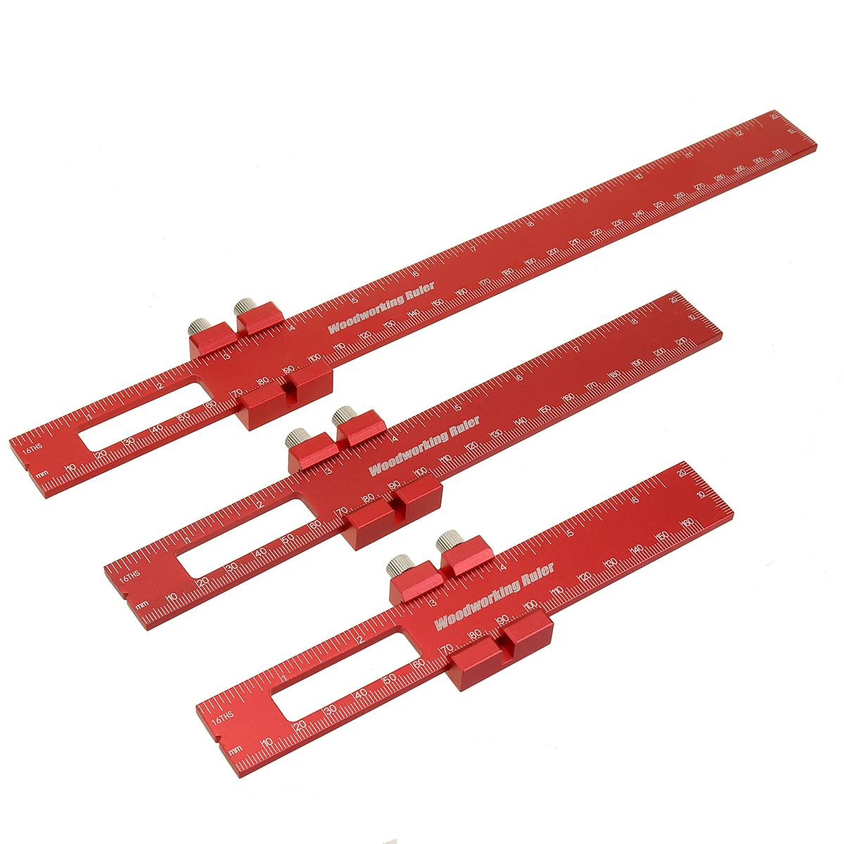 3pcs Aluminum Alloy Markinig Ruler Metric Inch Precision Pocket Ruler Woodworking Positioning Scribing Gauge Carpenter Tool
3pcs Aluminum Alloy Markinig Ruler Metric Inch Precision Pocket Ruler Woodworking Positioning Scribing Gauge Carpenter Tool