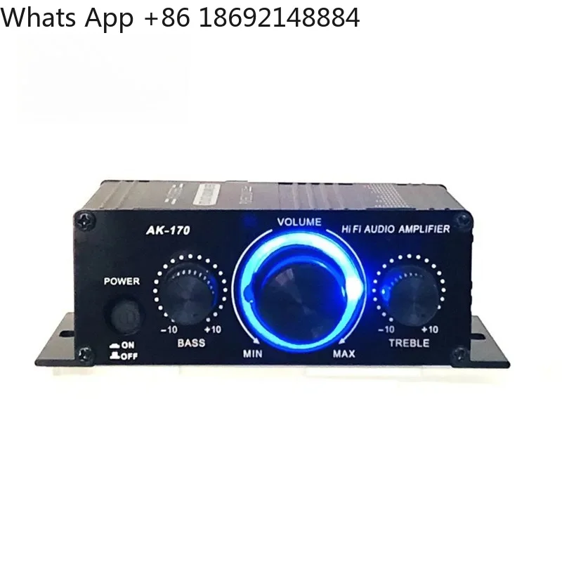 AK-170 Mini Small Pure Power for Home and Computer Audio 2.0 Channel High Fidelity DC12V
AK-170 Mini Small Pure Power for Home and Computer Audio 2.0 Channel High Fidelity DC12V