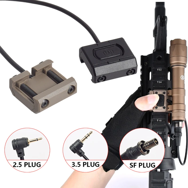 Дистанционный переключатель давления Surefire M300 M600 Фонарик 2,5/3,5 мм/SF Mlok Keymod Picatinny Rail Лазерный переключатель DBAL A2 PEQ15 NGAL
Дистанционный переключатель давления Surefire M300 M600 Фонарик 2,5/3,5 мм/SF Mlok Keymod Picatinny Rail Лазерный переключатель DBAL A2 PEQ15 NGAL