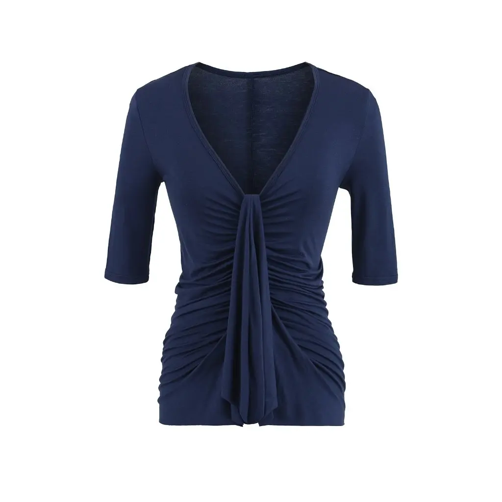 Women's Pleated Strap T-Shirt Short-Sleeved Slim Fit Exposed Collarbone Summer Style Pure Lust Elegant Slimming Look Top
Women's Pleated Strap T-Shirt Short-Sleeved Slim Fit Exposed Collarbone Summer Style Pure Lust Elegant Slimming Look Top