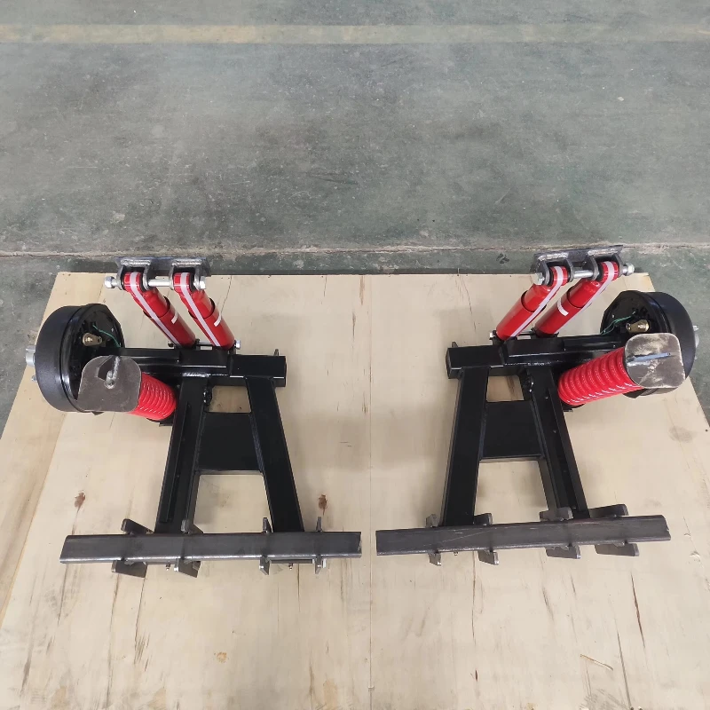 High-quality custom independent suspension system for travel trailers 
High-quality custom independent suspension system for travel trailers