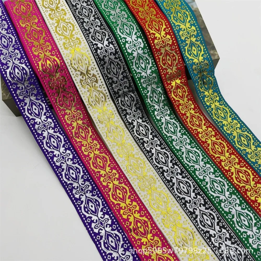 Silver Glitter Embroidery Ribbon Trim Traditional Chinese Pattern Boho Floral Jacquard Embroidery Trim Vintage Ethnic
Silver Glitter Embroidery Ribbon Trim Traditional Chinese Pattern Boho Floral Jacquard Embroidery Trim Vintage Ethnic