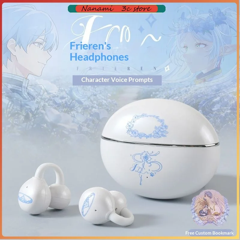Bluetooth-наушники Frieren с Hi-Fi звуком в стиле аниме Xinmei'er, спортивная клипса с шумоподавлением, двойная низкая задержка
Bluetooth-наушники Frieren с Hi-Fi звуком в стиле аниме Xinmei'er, спортивная клипса с шумоподавлением, двойная низкая задержка