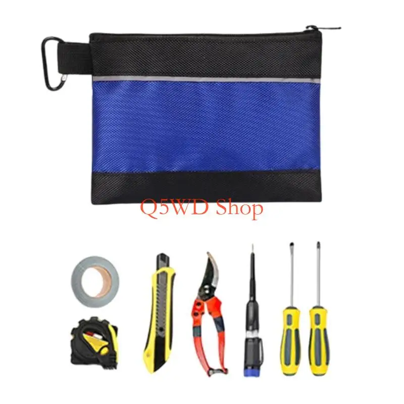 Q5WD Портативная сумка для инструментов на молнии для электриков, ткань Оксфорд, многофункциональный органайзер для чехол для
Q5WD Портативная сумка для инструментов на молнии для электриков, ткань Оксфорд, многофункциональный органайзер для чехол для