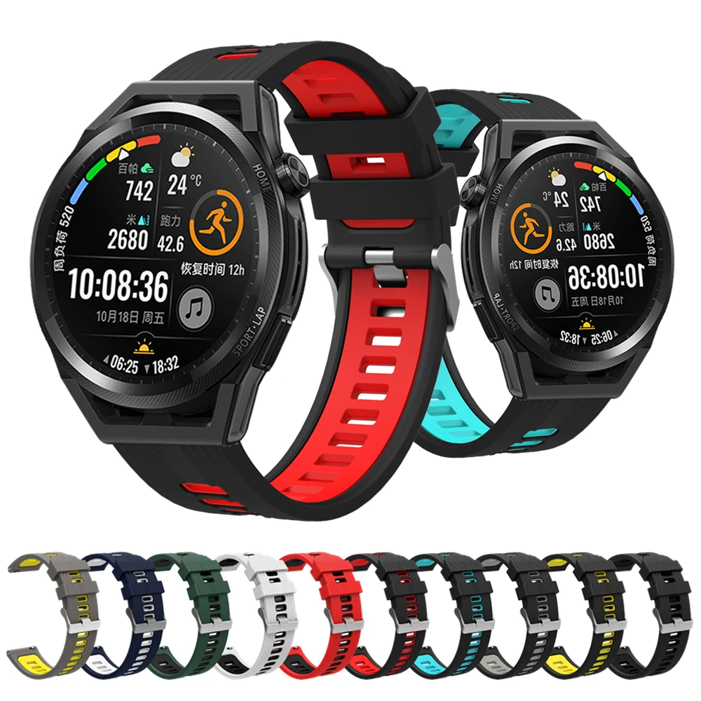 Ремешок силиконовый для Huawei Watch GT Runner/GT3/GT 3 46 мм 42 мм, спортивный браслет для Amazfit GTR 2/3 Pro
Ремешок силиконовый для Huawei Watch GT Runner/GT3/GT 3 46 мм 42 мм, спортивный браслет для Amazfit GTR 2/3 Pro