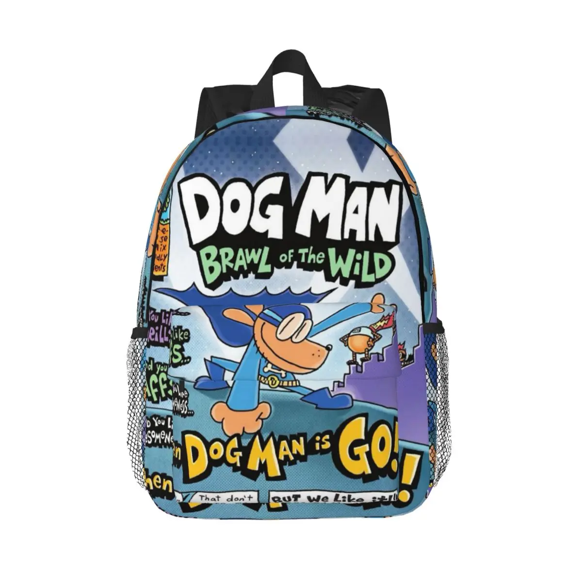 Рюкзак Dog Man Dogman Movie Comic, Лидер продаж, рюкзак большой емкости для мальчиков и девочек, сумка для книг, сумки на плечо для мужчин, женщин, детей, школьная сумка
Рюкзак Dog Man Dogman Movie Comic, Лидер продаж, рюкзак большой емкости для мальчиков и девочек, сумка для книг, сумки на плечо для мужчин, женщин, детей, школьная сумка