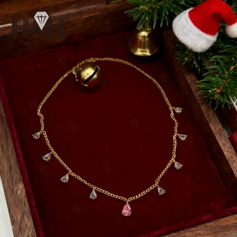 Ожерелье с девятью грушевидной огранки, муассанит, бриллиант, капля воды, цепочка из стерлингового серебра 925 пробы на заказ для женщин, рождественские подарки на День Благодарения
Ожерелье с девятью грушевидной огранки, муассанит, бриллиант, капля воды, цепочка из стерлингового серебра 925 пробы на заказ для женщин, рождественские подарки на День Благодарения