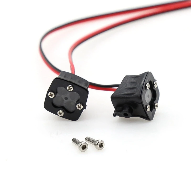 1 Pair DIY Square Light Car Shell Bumper LED Spotlights Suitable For 1/10 Simulation Car Model
1 Pair DIY Square Light Car Shell Bumper LED Spotlights Suitable For 1/10 Simulation Car Model