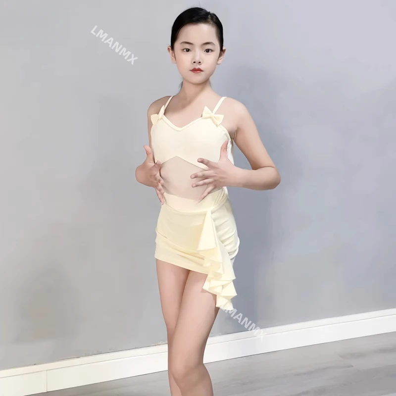 Professional children's Latin dance training clothes, women's advanced dance training clothes, performance costumes
Professional children's Latin dance training clothes, women's advanced dance training clothes, performance costumes