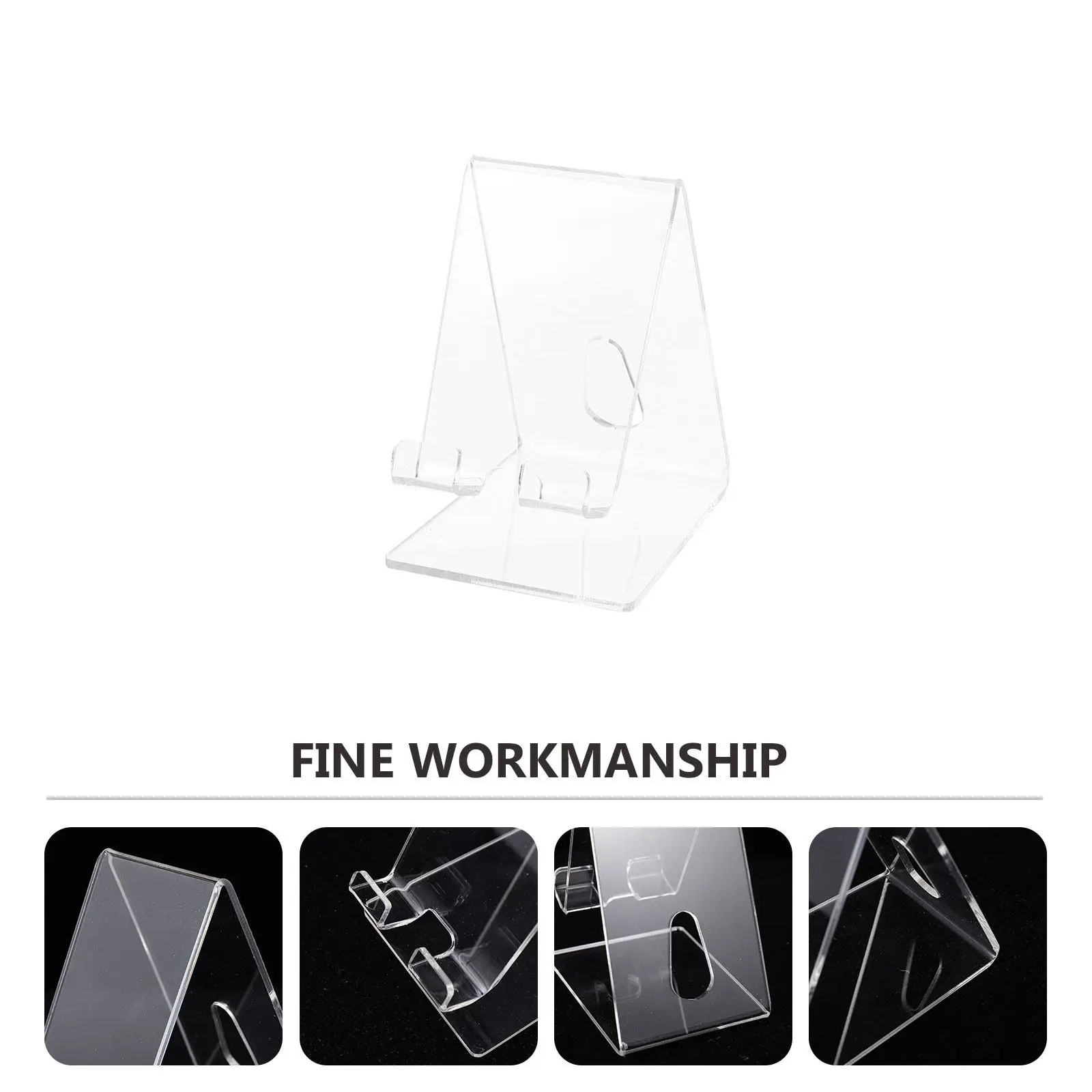 2Pcs Premium Acrylic Mobile Phone Display Holder Sturdy Scratch-Resistant Lightweight Desktop Retail Show Rack for Home Shop
2Pcs Premium Acrylic Mobile Phone Display Holder Sturdy Scratch-Resistant Lightweight Desktop Retail Show Rack for Home Shop