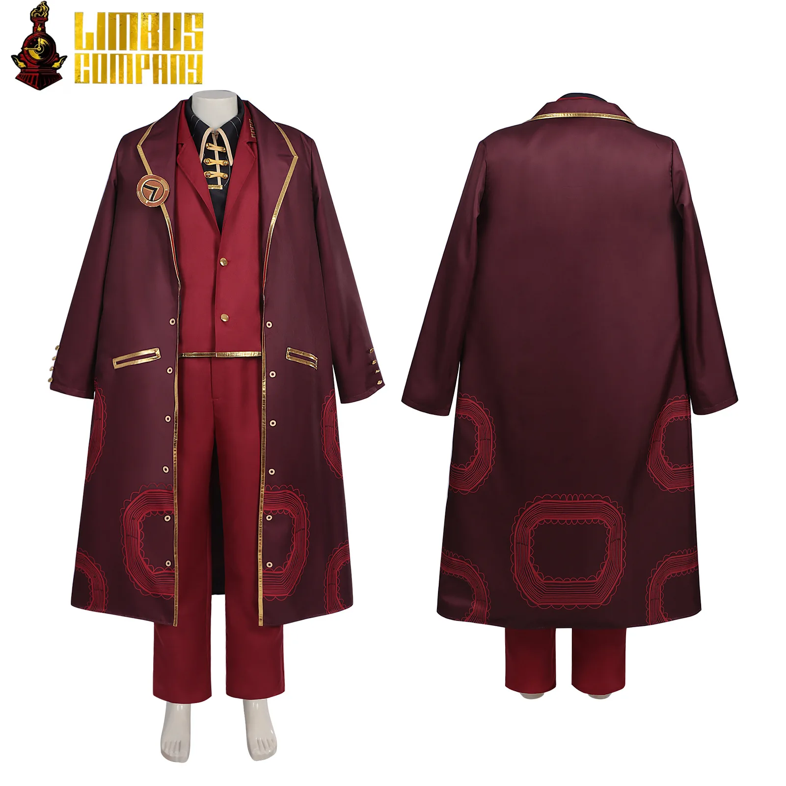 Anime Limbus Company Lei Heng Cosplay Costume Formal Suit With Long Coat Trench Halloween Performance Stage Wear Suit For Men
Anime Limbus Company Lei Heng Cosplay Costume Formal Suit With Long Coat Trench Halloween Performance Stage Wear Suit For Men