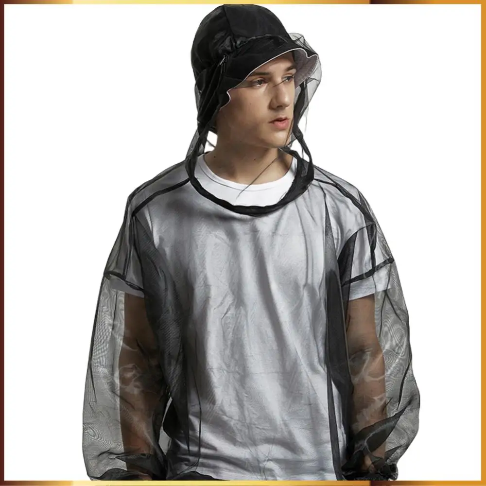 Unisex Outdoor Mosquito Suit Lightweight Mesh Hooded Suits Anti-Mosquito Bite Clothes for Fishing Camping Hiking
Unisex Outdoor Mosquito Suit Lightweight Mesh Hooded Suits Anti-Mosquito Bite Clothes for Fishing Camping Hiking
