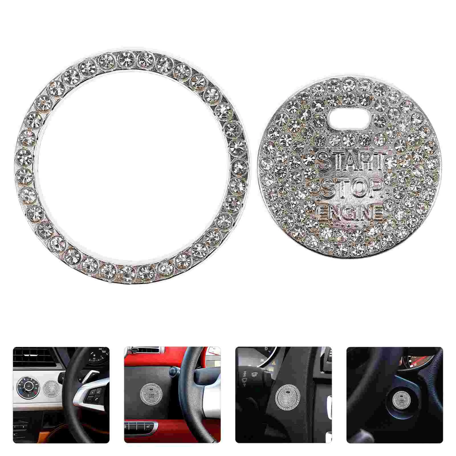 1PC Car Ignition Button Push Start Cover Rhinestone Inlaid Engine Stop Guard Easy Install Car Interior Decor
1PC Car Ignition Button Push Start Cover Rhinestone Inlaid Engine Stop Guard Easy Install Car Interior Decor