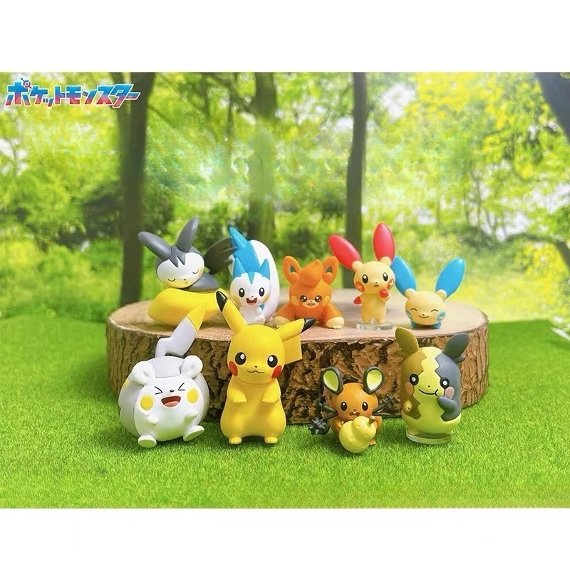 Rement Pokemon Pixie Forest Nursery School Pikachu Togedemaru Slide Swings Action Figures Cute Mini Doll Desktop Ornament
Rement Pokemon Pixie Forest Nursery School Pikachu Togedemaru Slide Swings Action Figures Cute Mini Doll Desktop Ornament