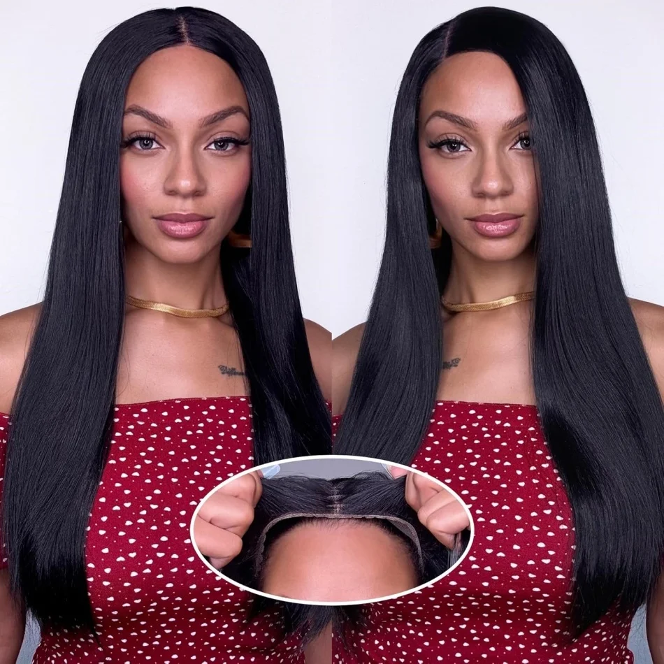 Glueless Wigs Human Hair Ready To Wear Bone Straight Human Hair Wigs Pre Cut 4X4 5X5 Hd No Lace Closure Wig Human Hair 40 Inch
Glueless Wigs Human Hair Ready To Wear Bone Straight Human Hair Wigs Pre Cut 4X4 5X5 Hd No Lace Closure Wig Human Hair 40 Inch