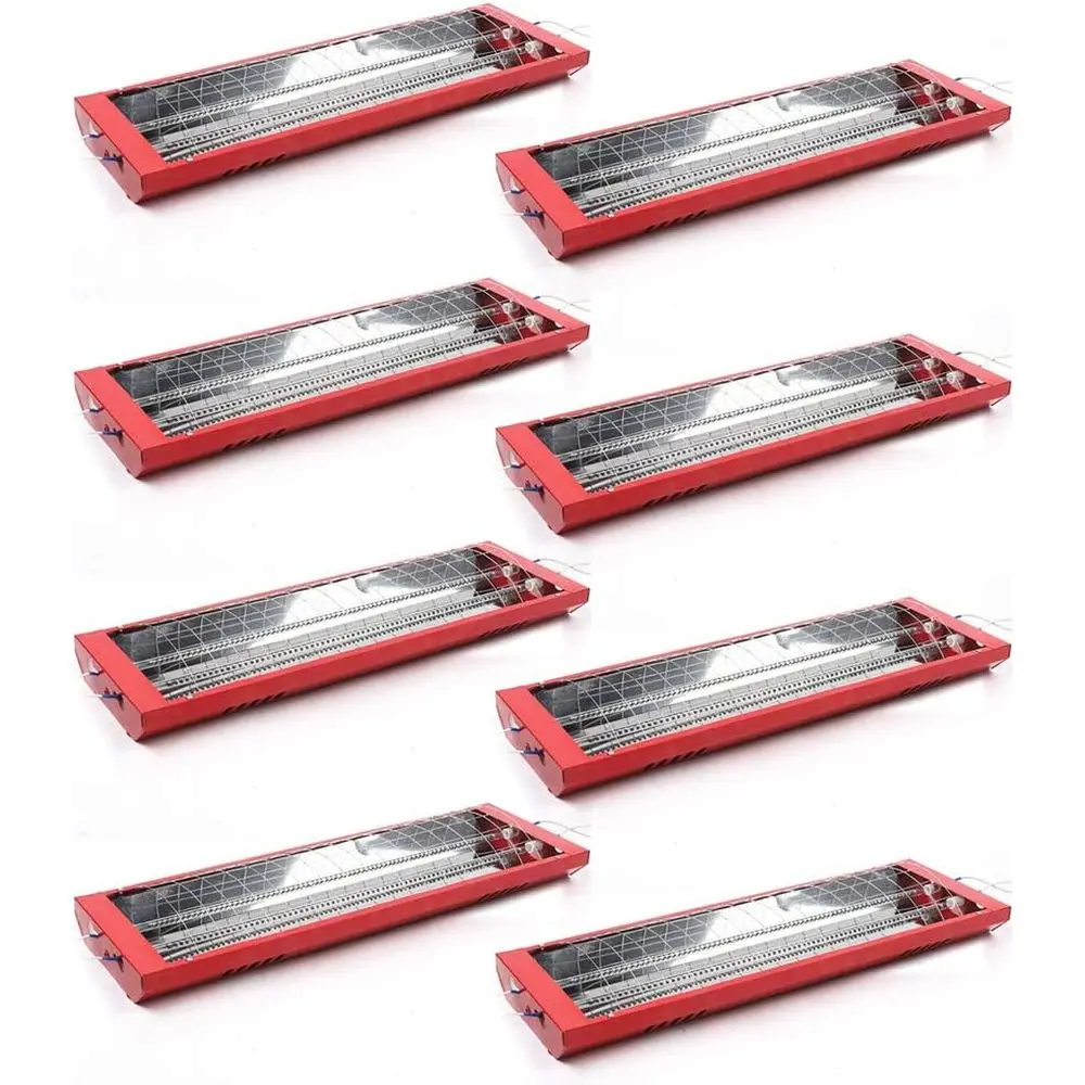 8-Pack 2000W 110V Short Wave Infrared Paint Drying Lamps for Car Body Repair, Wall-Mounted for Hands-Free Use
8-Pack 2000W 110V Short Wave Infrared Paint Drying Lamps for Car Body Repair, Wall-Mounted for Hands-Free Use