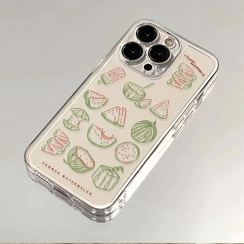 Cute Summer Watermelon Line Art Phone Case For iPhone 15 16 17 Pro Max 17 Air 16E 13 11 12 14 Plus Fruit Clear TPU Phone Cover
Cute Summer Watermelon Line Art Phone Case For iPhone 15 16 17 Pro Max 17 Air 16E 13 11 12 14 Plus Fruit Clear TPU Phone Cover
