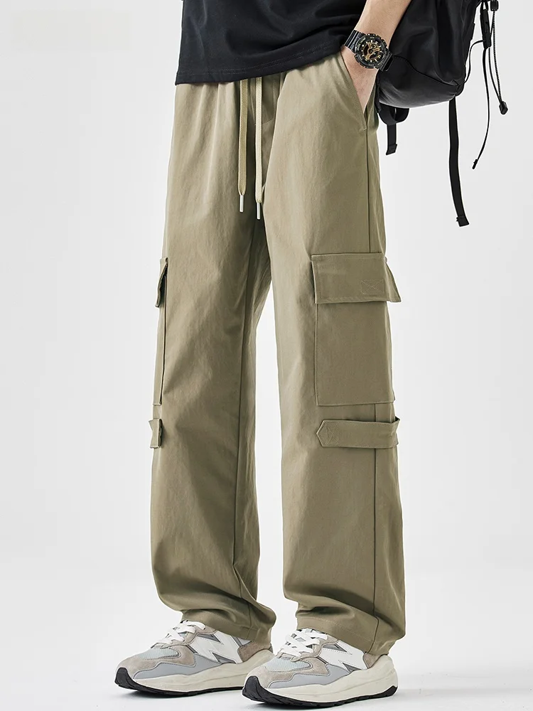 Men's Casual Ice Silk Work Trousers Loose Straight Leg Outdoor Faion Urban Sle Spring Summer Breathable Lightweight
Men's Casual Ice Silk Work Trousers Loose Straight Leg Outdoor Faion Urban Sle Spring Summer Breathable Lightweight