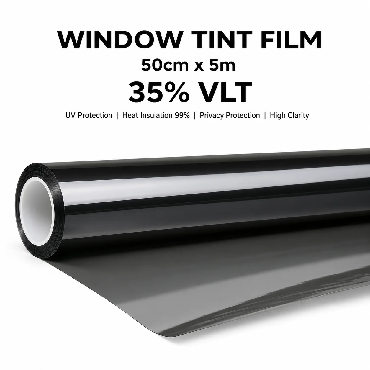 35% VLT Light Smoke Nano Ceramic Car Window Tint Film 50cmX500cm Pro Grade Car Styling Wide Sheet Scratchproof Roll Sedan Window
35% VLT Light Smoke Nano Ceramic Car Window Tint Film 50cmX500cm Pro Grade Car Styling Wide Sheet Scratchproof Roll Sedan Window
