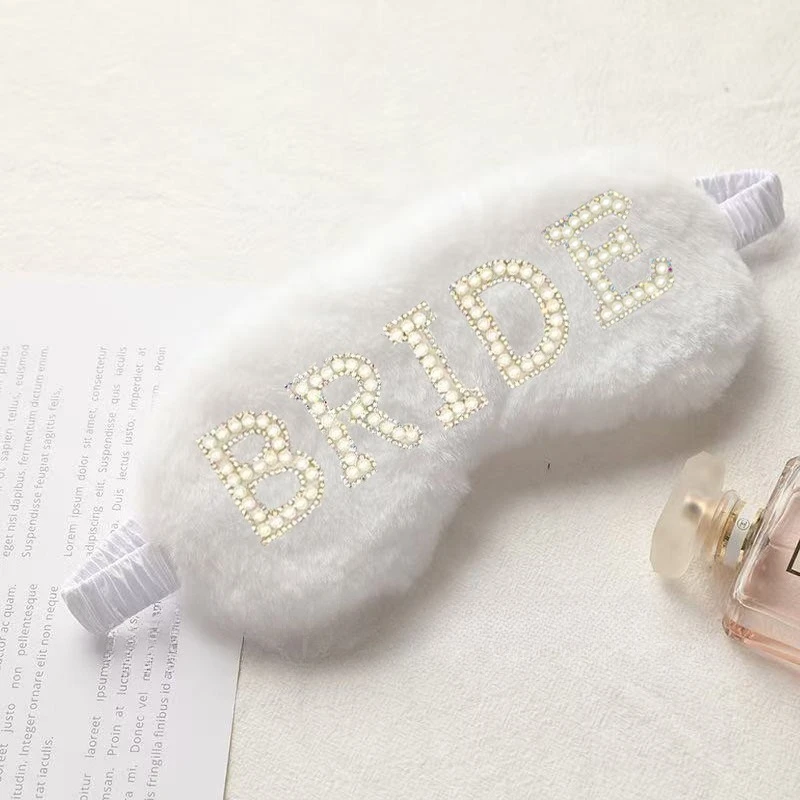 Bridal plush blindfold alphabet hot diamond pearl bachelorette party wedding blindfold decoration
Bridal plush blindfold alphabet hot diamond pearl bachelorette party wedding blindfold decoration