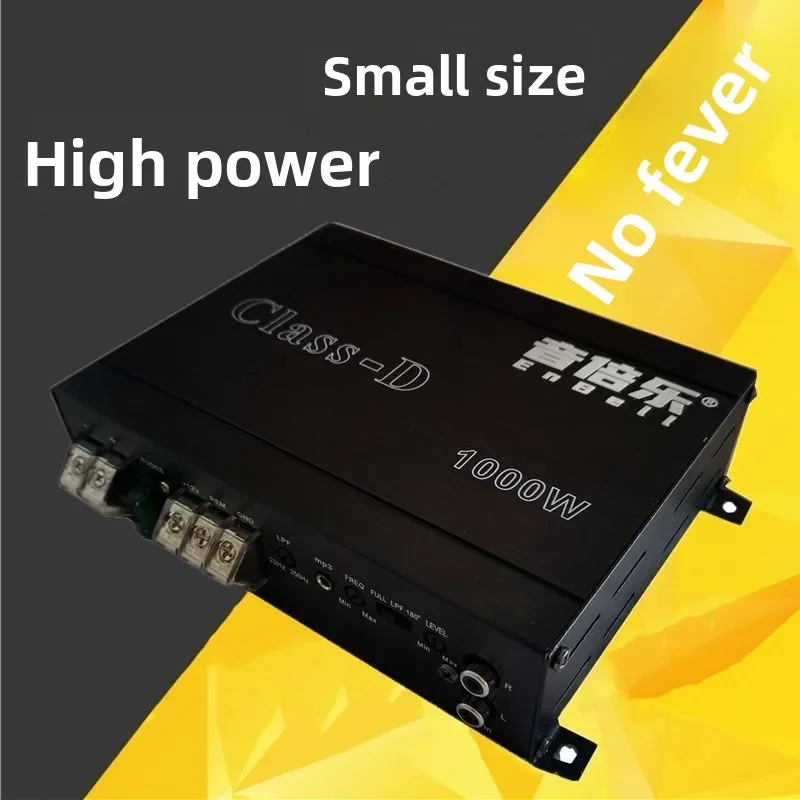Stable Car 12V Car High-power Class D Digital Power Amplifier Pushes Passive Audio Subwoofer HIFI Single-way Two-way Power Ampli
Stable Car 12V Car High-power Class D Digital Power Amplifier Pushes Passive Audio Subwoofer HIFI Single-way Two-way Power Ampli