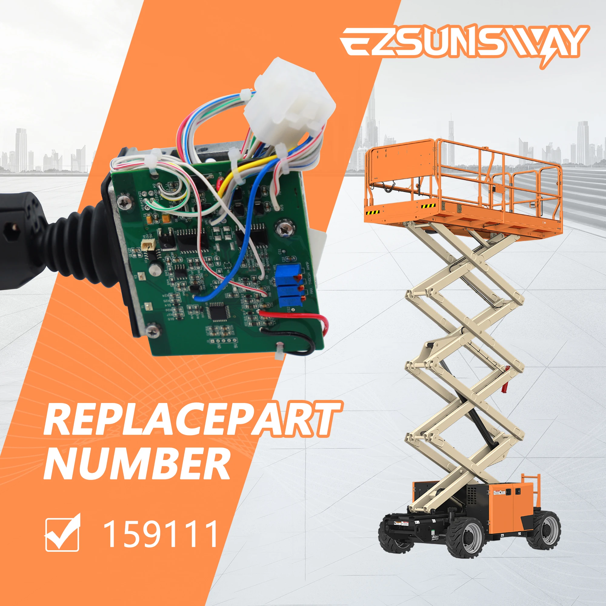 Joystick Controller 159111 159111AB for Skyjack Scissor Lift SJIII 3015 3215 3219 3220 3226 4832 4626 4740 SJIII6832 RTE
Joystick Controller 159111 159111AB for Skyjack Scissor Lift SJIII 3015 3215 3219 3220 3226 4832 4626 4740 SJIII6832 RTE