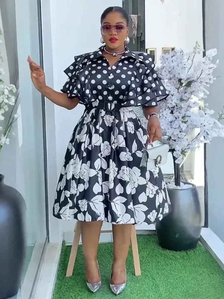 Elegant plus Size African Dashiki Ankara Women's Dress for Wedding Party Office Lady Outfit Robe Stylish Ankara Clothing
Elegant plus Size African Dashiki Ankara Women's Dress for Wedding Party Office Lady Outfit Robe Stylish Ankara Clothing