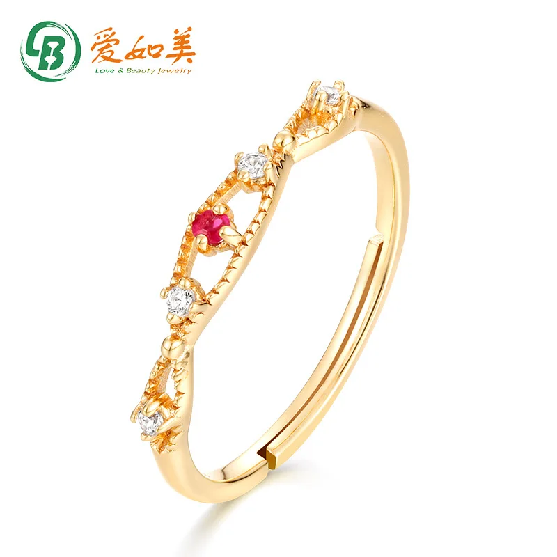 Girls' Palace Style 18K Gold PT950 Platinum Silver Plated 7-Layer Gold Ring Versatile Retro Elegant Ruby Ring
Girls' Palace Style 18K Gold PT950 Platinum Silver Plated 7-Layer Gold Ring Versatile Retro Elegant Ruby Ring