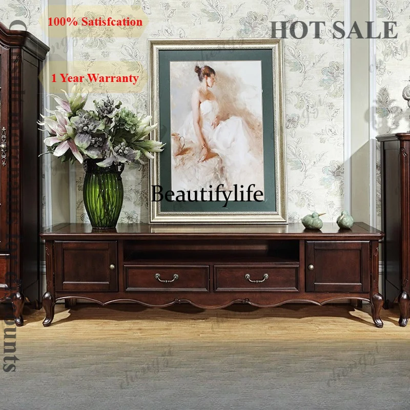 R134 Simple American living room complete set of furniture audio-visual floor cabinet combination retro TV cabinet 2m solid wood
R134 Simple American living room complete set of furniture audio-visual floor cabinet combination retro TV cabinet 2m solid wood