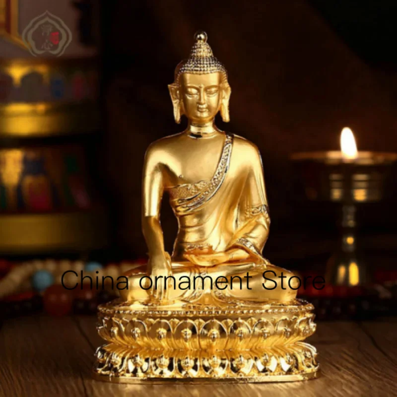 Hand Painted Metal Gold Plated/Golden Bodhisattva Sakyamuni Buddha Fortune Statue
Hand Painted Metal Gold Plated/Golden Bodhisattva Sakyamuni Buddha Fortune Statue
