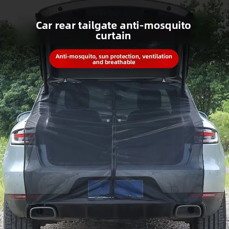 Car Tailgate Mosquito Net Trunk Anti-Insect Screen Universal Breathable Mesh Curtain for Camping Self-Drive Ventilation Sunshade
Car Tailgate Mosquito Net Trunk Anti-Insect Screen Universal Breathable Mesh Curtain for Camping Self-Drive Ventilation Sunshade