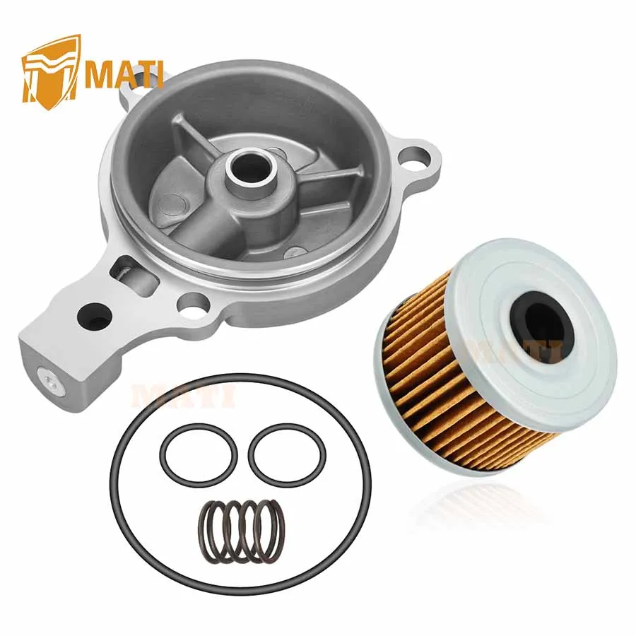 Крышка масляного фильтра и комплекты уплотнительных колец пружины масляного фильтра для Honda Rancher 350 2x2/4x4 TRX350 FE/FM/TE/T-M 2000-2006 O.E.M 11333-HN5-670
Крышка масляного фильтра и комплекты уплотнительных колец пружины масляного фильтра для Honda Rancher 350 2x2/4x4 TRX350 FE/FM/TE/T-M 2000-2006 O.E.M 11333-HN5-670