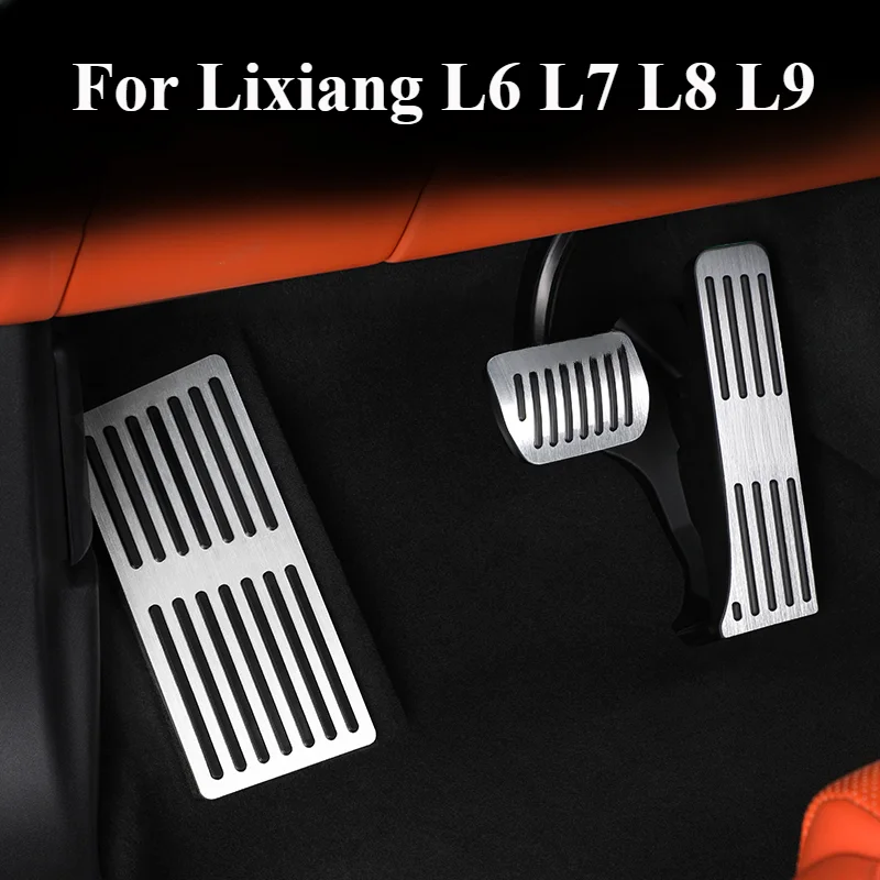 For Li Lixiang L6 L7 L8 L9 Car Styling Interior Gas Brake Panel Cover Sticker Aluminium Alloy Modification Auto Accessories
For Li Lixiang L6 L7 L8 L9 Car Styling Interior Gas Brake Panel Cover Sticker Aluminium Alloy Modification Auto Accessories