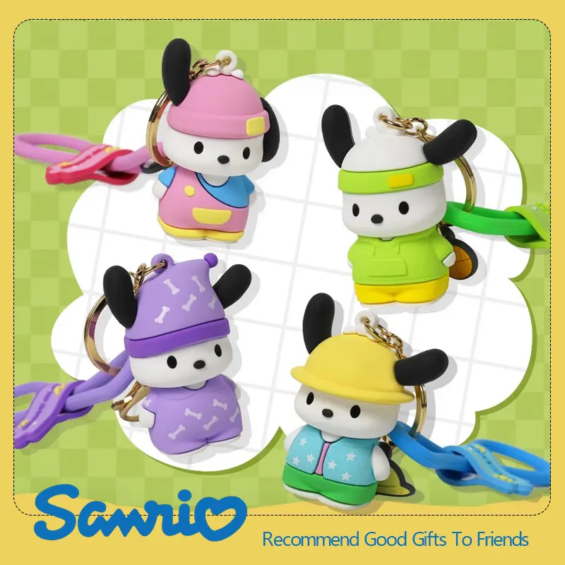 Animal Figures Sanrio Keychain Pochacco kawaii Doll Bag Backpack Pendant Ornaments Toy Keyring Action Figure Girl Birthday Gifts
Animal Figures Sanrio Keychain Pochacco kawaii Doll Bag Backpack Pendant Ornaments Toy Keyring Action Figure Girl Birthday Gifts