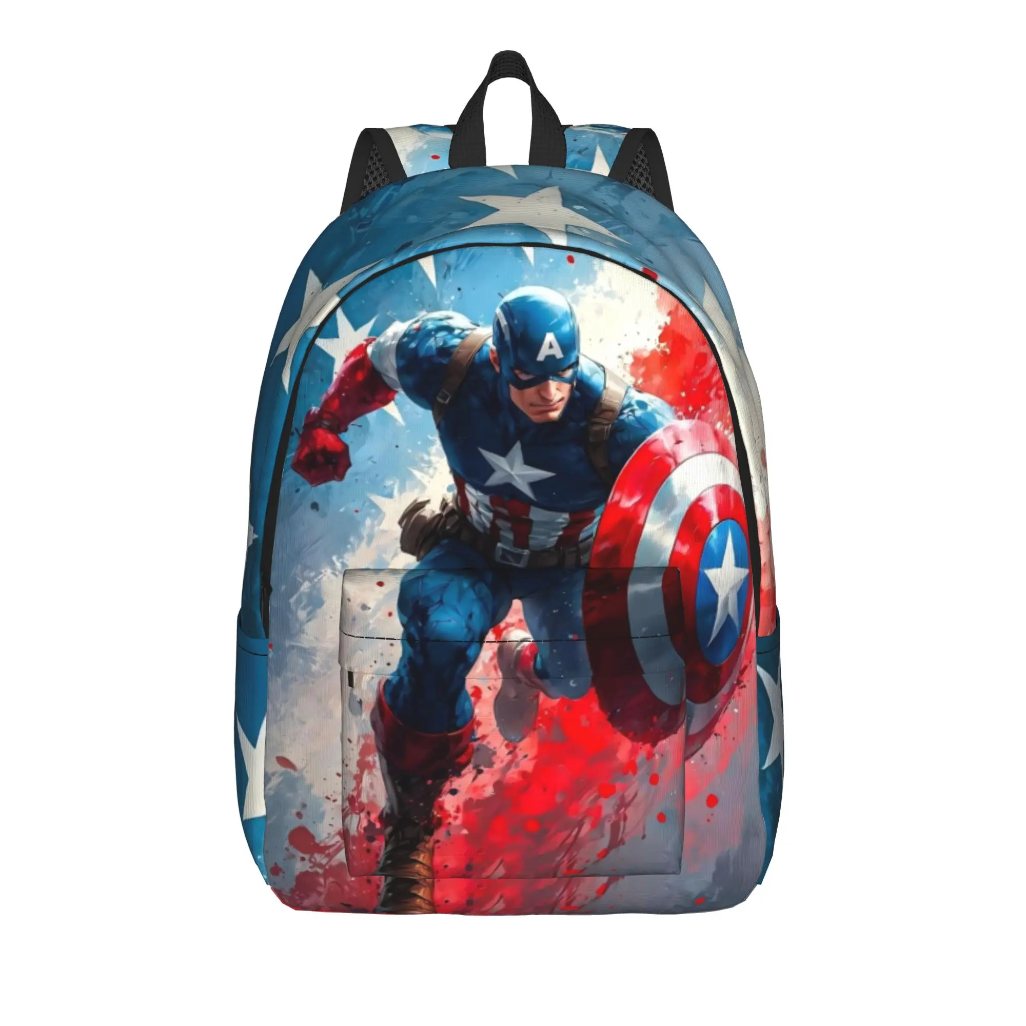 Back to school season Vintage Captain America Knapsack Marvel For Women Book Pack Backpack
Back to school season Vintage Captain America Knapsack Marvel For Women Book Pack Backpack