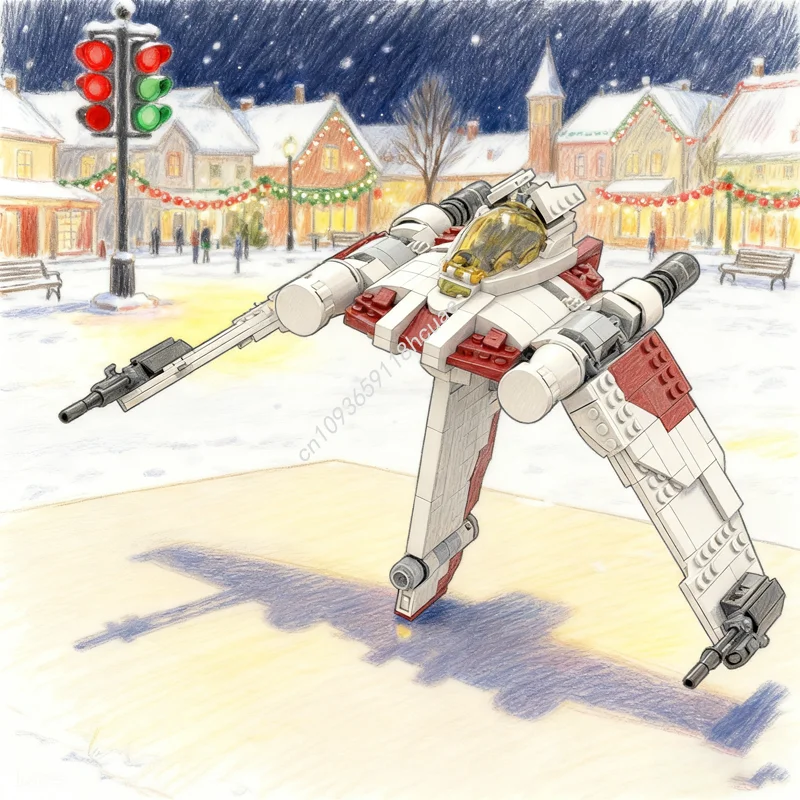 623 шт. MOC V Torrent Refresh Star Battle Модель Строительные блоки Архитектурная идея Образовательный Рождественский подарок Кирпичная игрушка для детей
623 шт. MOC V Torrent Refresh Star Battle Модель Строительные блоки Архитектурная идея Образовательный Рождественский подарок Кирпичная игрушка для детей