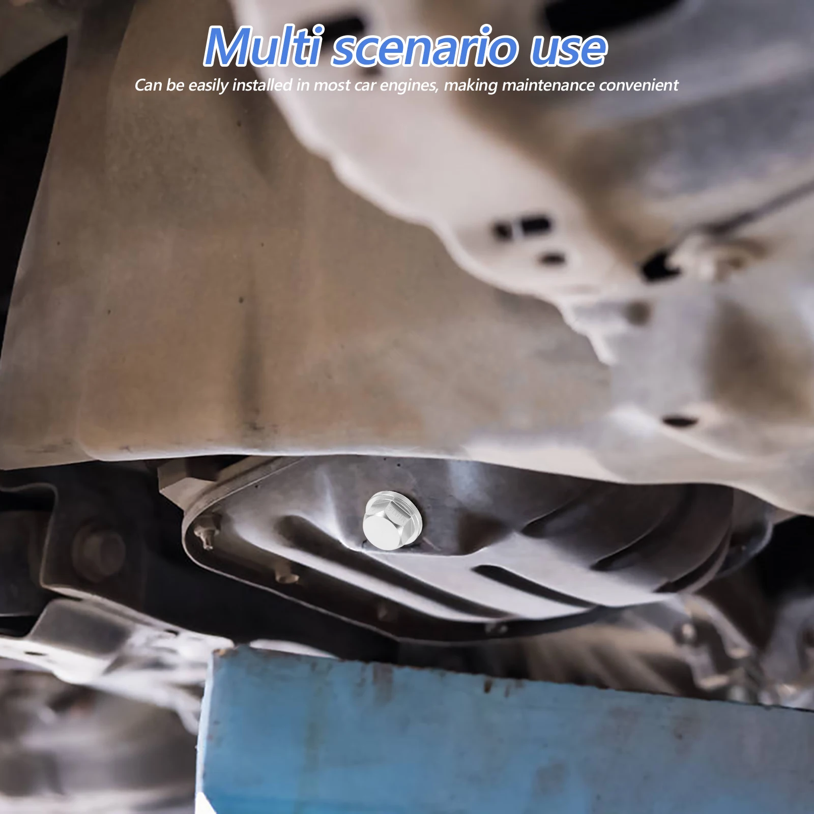 Magnetic Oil Drain Plug Screw Aluminum Alloy Leakproof Design Car Parts Oil Pan Bolt Gaskets Engine Accessories
Magnetic Oil Drain Plug Screw Aluminum Alloy Leakproof Design Car Parts Oil Pan Bolt Gaskets Engine Accessories