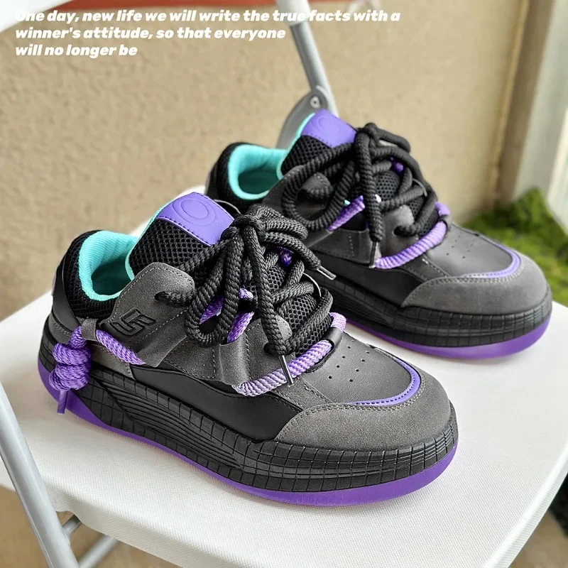 Men's Sneakers Fashion Street Skateboard Shoes Original Brand Casual Shoes Platform Vulcanized Shoes for Men Luxury Tennis Shoe
Men's Sneakers Fashion Street Skateboard Shoes Original Brand Casual Shoes Platform Vulcanized Shoes for Men Luxury Tennis Shoe