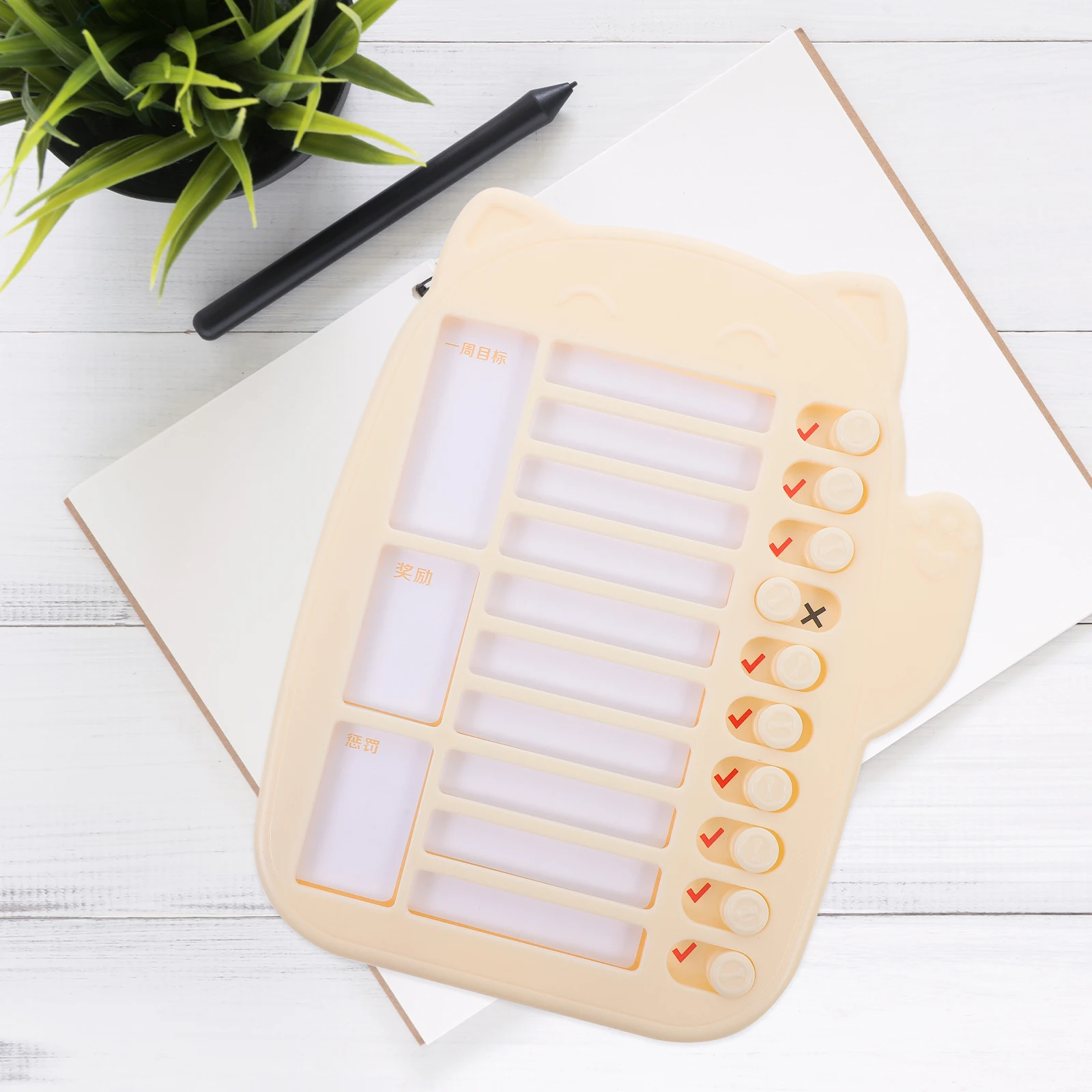 Time Management Check-in Machine Behavior Chart for Children Kids Home Planning Reminder Board
Time Management Check-in Machine Behavior Chart for Children Kids Home Planning Reminder Board