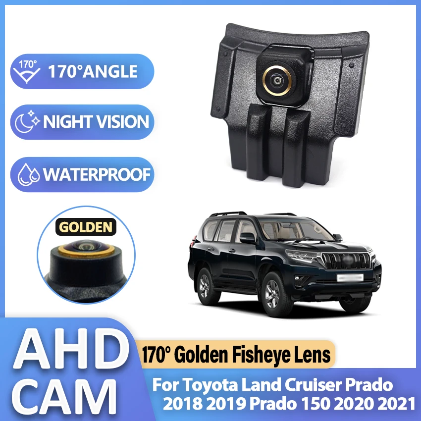 170deg Golden Fisheye AHD Car Front View Camera For Toyota Land Cruiser Prado 2018 2019 Prado 150 2020 2021 Front grille CAM
170deg Golden Fisheye AHD Car Front View Camera For Toyota Land Cruiser Prado 2018 2019 Prado 150 2020 2021 Front grille CAM