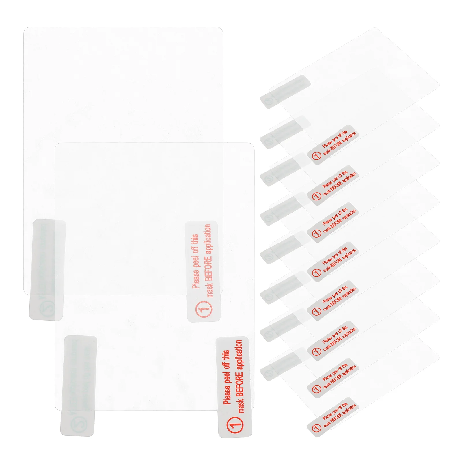 10 Pcs Driving Recorder Car Electrostatics Stickers Automotive Masking Paper Transparent
10 Pcs Driving Recorder Car Electrostatics Stickers Automotive Masking Paper Transparent