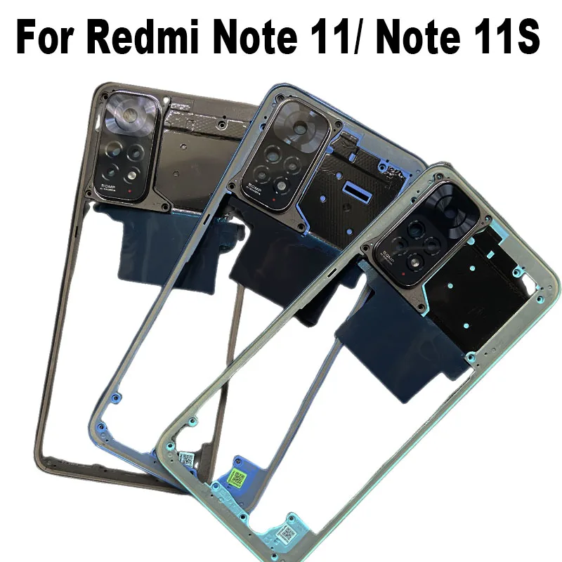 New For Xiaomi Redmi Note 11 11S Middle Frame Front Lcd Bezel Housing Case Back Mid Plate Replacement Global Version
New For Xiaomi Redmi Note 11 11S Middle Frame Front Lcd Bezel Housing Case Back Mid Plate Replacement Global Version