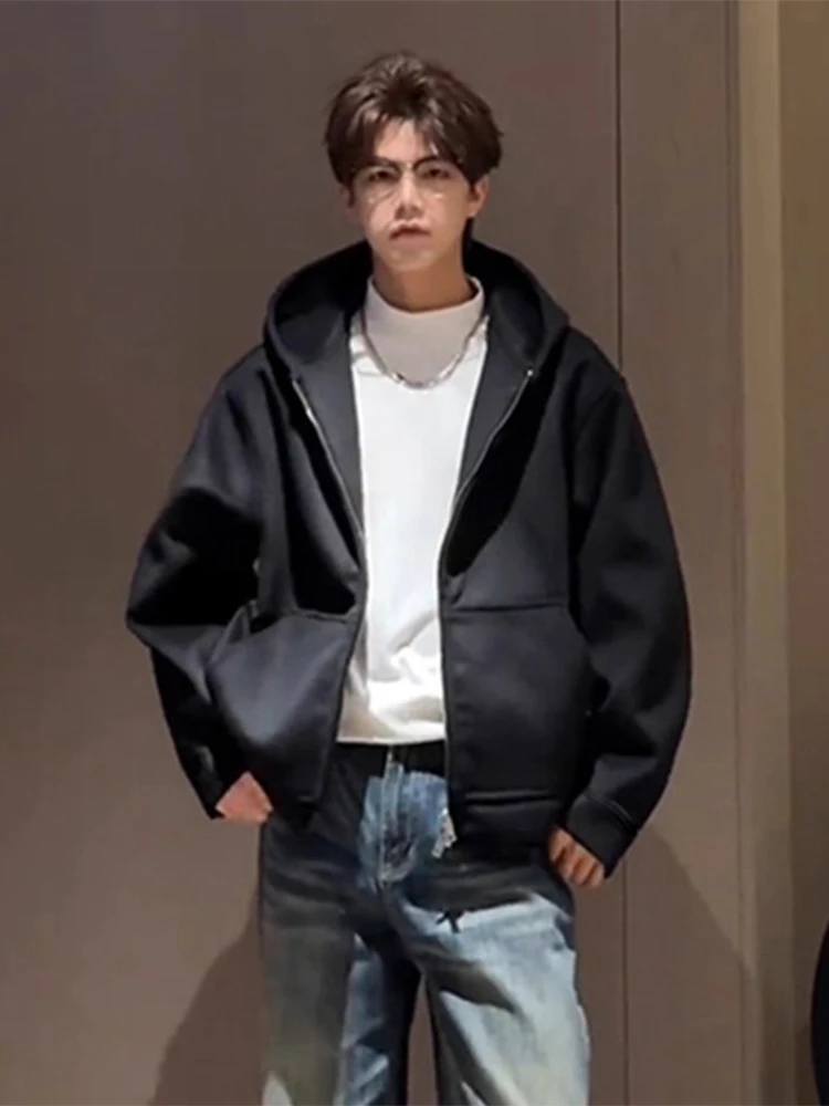 Мужской утепленный кардиган-толстовка с капюшоном Bla для осени и зимы, молодежный американский стиль, куртка Cleanfit Outfit
Мужской утепленный кардиган-толстовка с капюшоном Bla для осени и зимы, молодежный американский стиль, куртка Cleanfit Outfit