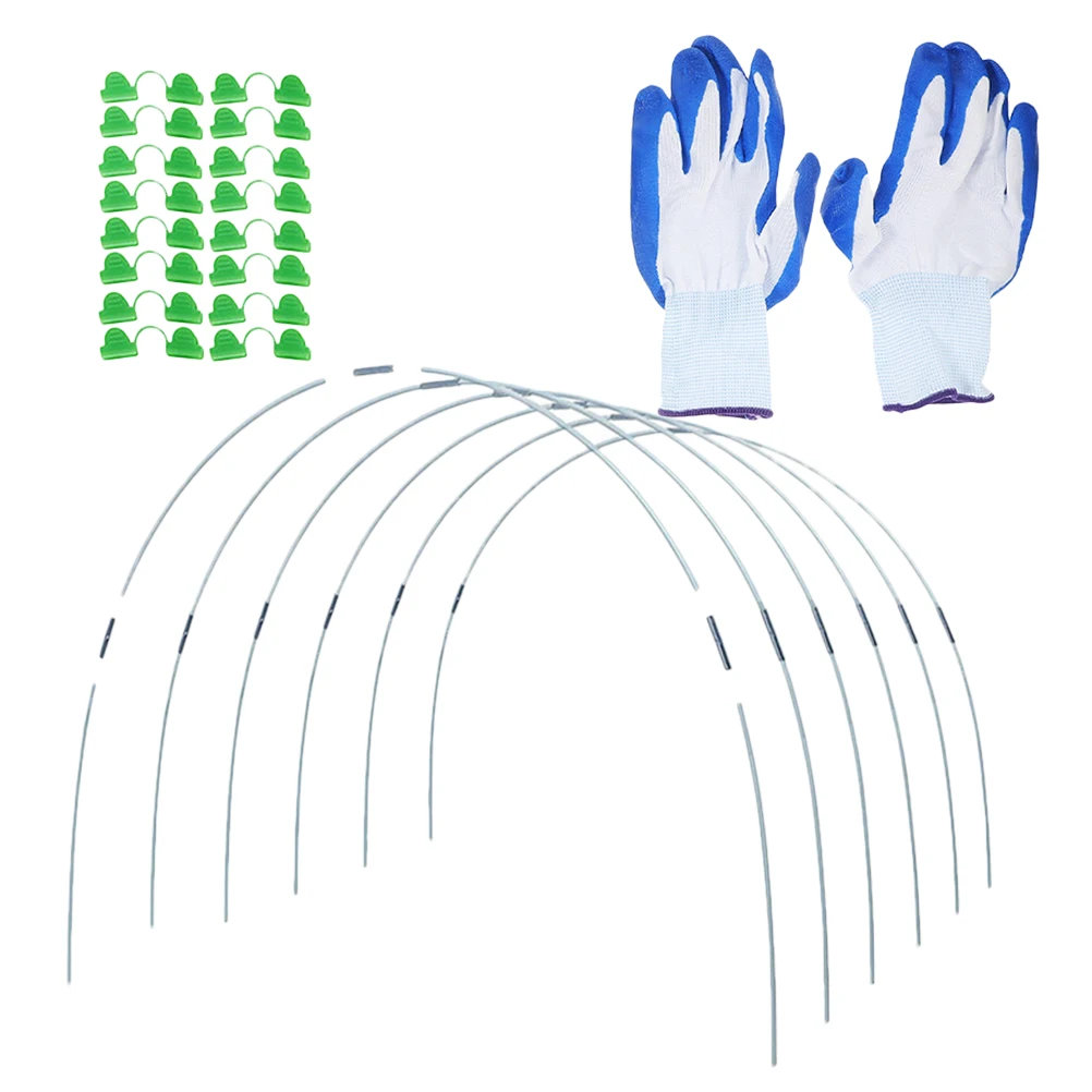 1 set Plants Support Stakes Garden Hoops Greenhouse Racks Tunnel Gardening Hooks Reusable Mini Greenhouse Plant Cover Arched
1 set Plants Support Stakes Garden Hoops Greenhouse Racks Tunnel Gardening Hooks Reusable Mini Greenhouse Plant Cover Arched