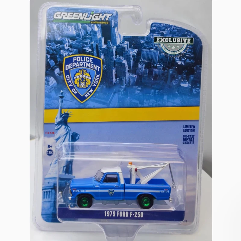GreenLight Diecast 1:64 Scale 1979 Ford F-250 With Tow Hook Green machine Alloy Car Model Classic Collection Display Toys
GreenLight Diecast 1:64 Scale 1979 Ford F-250 With Tow Hook Green machine Alloy Car Model Classic Collection Display Toys